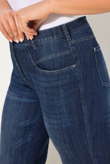 Ulla Popken Bootcut Stretch Fit Jeans Blue - Džinsai - Didelių dydžių moteriški džinsai