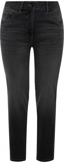 Ulla Popken Push Up Stretch Fit Jeans Denim Blue - Džinsai & Kelnės Didelėse Dydžiuose – Plus Size - 