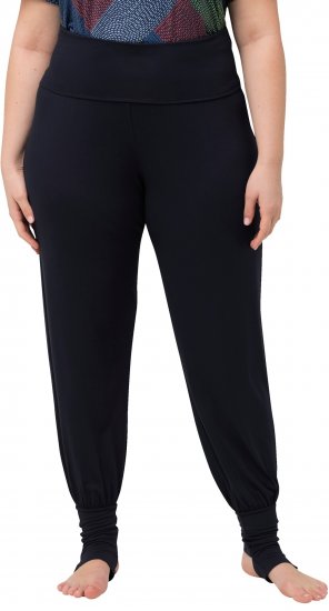 Ulla Popken Stirrup Yoga Pants Navy - Džinsai & Kelnės Didelėse Dydžiuose – Plus Size - 