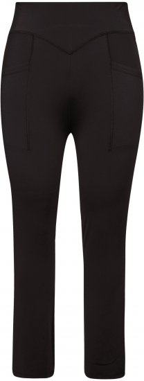 Ulla Popken Straight Leg Quick Drying Leggings Black - Džinsai & Kelnės Didelėse Dydžiuose – Plus Size - 