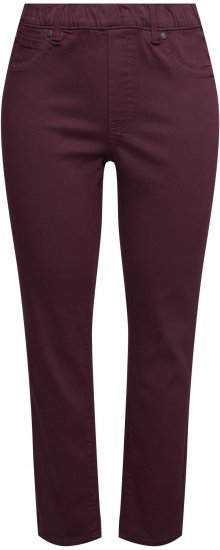 Ulla Popken Pull On Jeans Brown - Džinsai & Kelnės Didelėse Dydžiuose – Plus Size - 