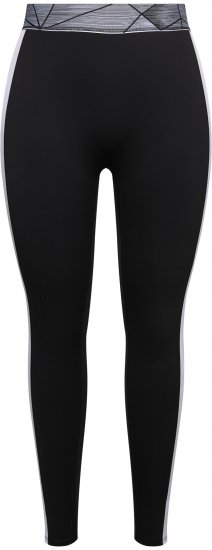 Ulla Popken High Waisted Leggings Black - Džinsai & Kelnės Didelėse Dydžiuose – Plus Size - 