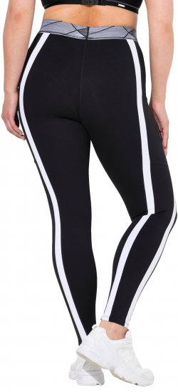 Ulla Popken High Waisted Leggings Black - Džinsai & Kelnės Didelėse Dydžiuose – Plus Size - 