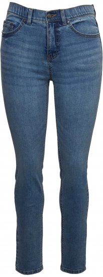 Ulla Popken Stretch Fit Slim Leg Jeans Blue - Džinsai & Kelnės Didelėse Dydžiuose – Plus Size - 