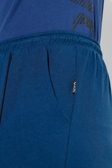 Ulla Popken Tracksuit Pants Blue - Džogeriai - Moteriškos sportinės kelnės didelių dydžių