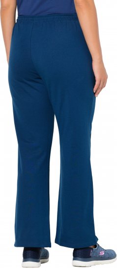 Ulla Popken Tracksuit Pants Blue - Džinsai & Kelnės Didelėse Dydžiuose – Plus Size - 