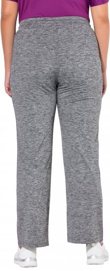 Ulla Popken Quick Drying Jogging Pants Grey - Džinsai & Kelnės Didelėse Dydžiuose – Plus Size - 