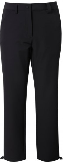 Ulla Popken Triple Function Comfort Waist Softshell Pants Black - Džinsai & Kelnės Didelėse Dydžiuose – Plus Size - 