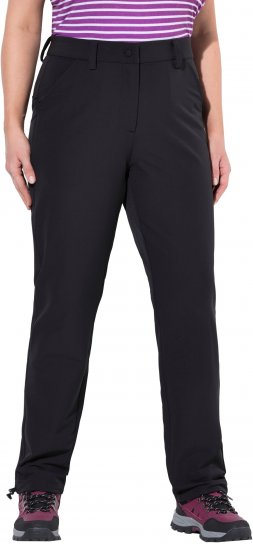 Ulla Popken Triple Function Comfort Waist Softshell Pants Black - Džinsai & Kelnės Didelėse Dydžiuose – Plus Size - 