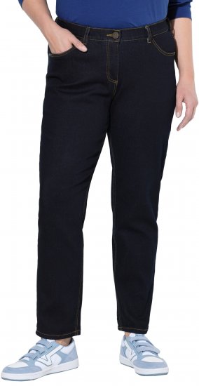 Ulla Popken Stretch Fit Boyfriend Jeans Denim Blue - Džinsai & Kelnės Didelėse Dydžiuose – Plus Size - 