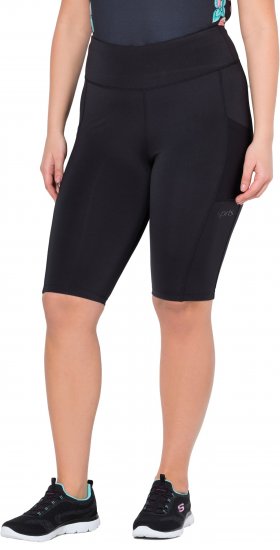 Ulla Popken Quick Drying Performance Shorts Black - Džinsai & Kelnės Didelėse Dydžiuose – Plus Size - 