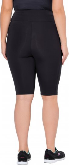 Ulla Popken Quick Drying Performance Shorts Black - Džinsai & Kelnės Didelėse Dydžiuose – Plus Size - 