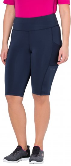 Ulla Popken Quick Drying Performance Shorts Grey - Džinsai & Kelnės Didelėse Dydžiuose – Plus Size - 