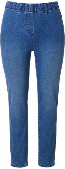 Ulla Popken Denim Jeggings Blue Denim - Džinsai & Kelnės Didelėse Dydžiuose – Plus Size - 