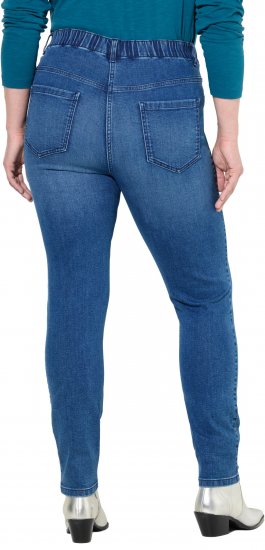 Ulla Popken Denim Jeggings Blue Denim - Džinsai & Kelnės Didelėse Dydžiuose – Plus Size - 