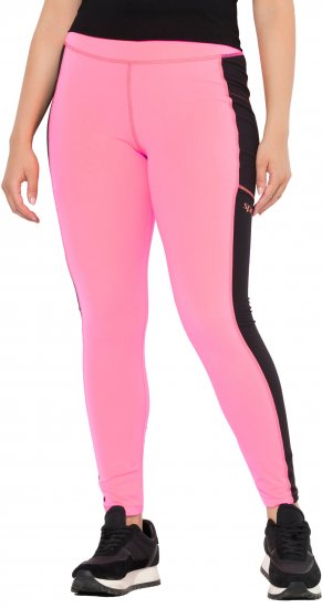 Ulla Popken Quick Drying Sports Leggings Pink - Džinsai & Kelnės Didelėse Dydžiuose – Plus Size - 