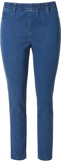 Ulla Popken Denim Five Pocket Jeggings Blue Denim - Džinsai & Kelnės Didelėse Dydžiuose – Plus Size - 