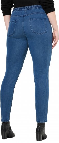 Ulla Popken Denim Five Pocket Jeggings Blue Denim - Džinsai & Kelnės Didelėse Dydžiuose – Plus Size - 