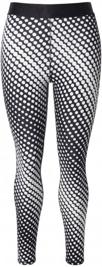 Ulla Popken Polka Dot Performance Leggings Black - Džinsai & Kelnės Didelėse Dydžiuose – Plus Size - 