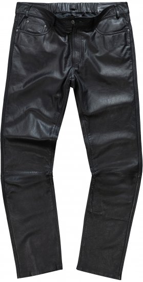 JP1880 Leather Pants Regular Fit Finest Lamb Nappa Black - Džinsai ir kelnės - Džinsai ir Kelnės - W40-W70