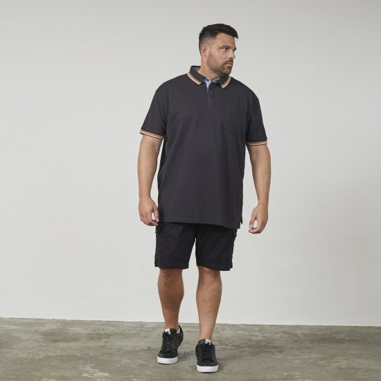 North Latitude 61128 Superflex Pikė Polo Marškinėliai Juoda - Polo marškinėliai - Polo marškinėliai - 2XL-8XL