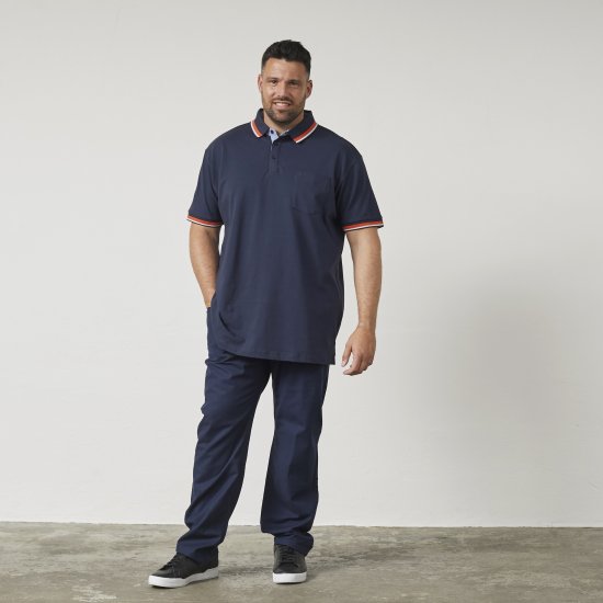 North Latitude 61128 Superflex Pikė Polo Marškinėliai Tamsiai Mėlyna - Polo marškinėliai - Polo marškinėliai - 2XL-8XL