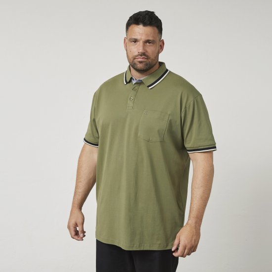 North Latitude 61128 Superflex Pikė Polo Marškinėliai Alyvuogių Žalia - Polo marškinėliai - Polo marškinėliai - 2XL-8XL