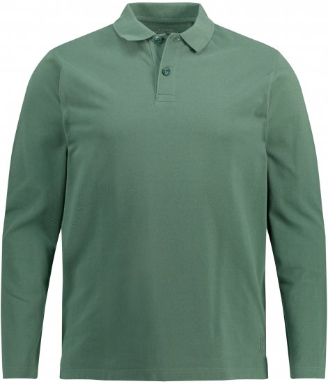 JP1880 Polo Shirt Long Sleeve Pique Cactus - Polo marškinėliai - Polo marškinėliai - 2XL-8XL