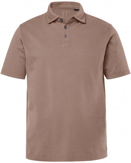 JP1880 Polo Shirt Short Sleeve Pique Vintage Brown - Polo marškinėliai - Polo marškinėliai - 2XL-8XL
