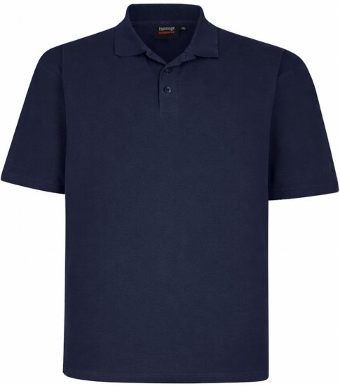 Espionage P074 Basic Short Sleeve Polo Navy - Polo marškinėliai - Polo marškinėliai - 2XL-8XL