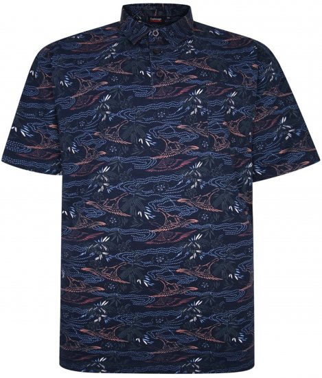 Espionage P177 All Over Print Polo Navy - Polo marškinėliai - Polo marškinėliai - 2XL-8XL
