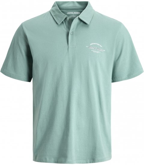 Jack & Jones Brandon Short Sleeve Polo Turquoise - Polo marškinėliai - Polo marškinėliai - 2XL-8XL