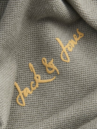 Jack & Jones Blaze Short Sleeve Polo Grey - Polo marškinėliai - Polo marškinėliai - 2XL-8XL