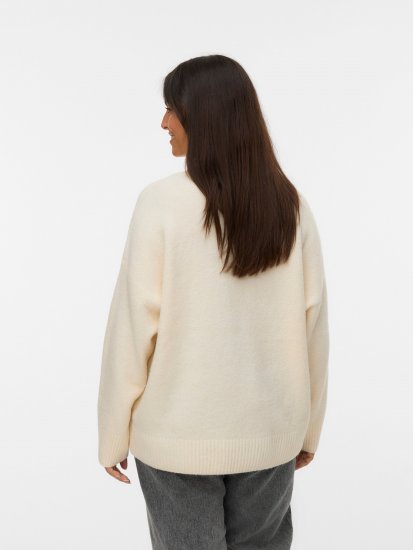 Vero Moda Boom Long Sleeve Pullover Birch - Megzti megztiniai - 