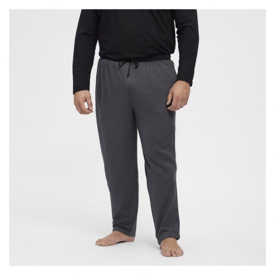 North Latitude Pyjama Pants Dark Grey Charcole - Pižama/Loungewear - Didelių Dydžių Vyriškos Pižamos