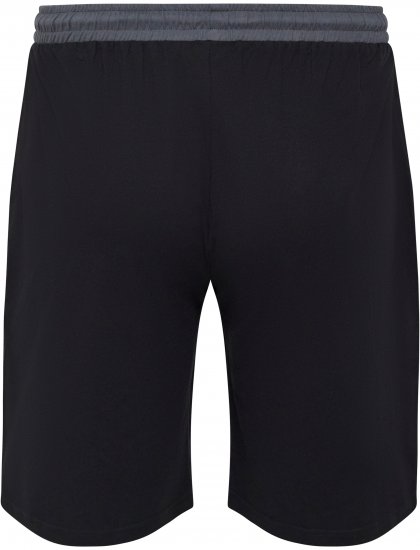 North Latitude Pyjama Shorts Black - Pižama/Loungewear - Didelių Dydžių Vyriškos Pižamos