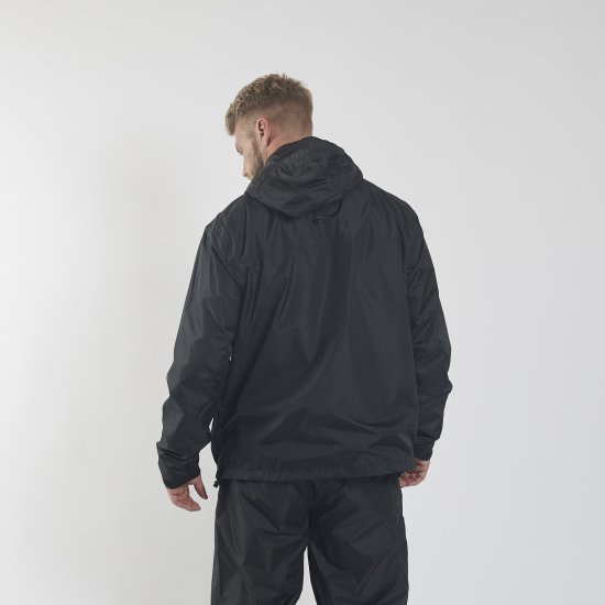 North Latitude Rain Jacket Black TALL - Sportiniai drabuziai & outdoor - Dideliu dydziu sportiniai drabuziai vyrams