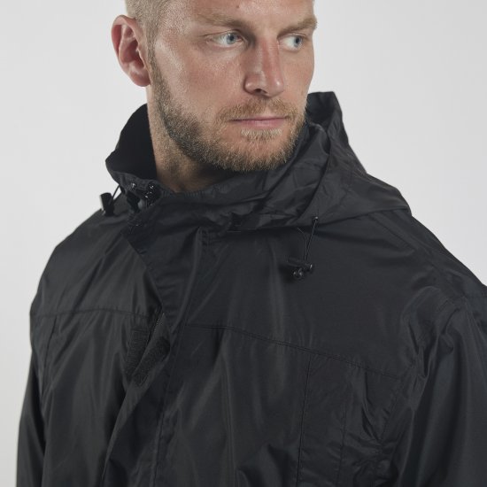 North Latitude Rain Jacket Black TALL - Sportiniai drabuziai & outdoor - Dideliu dydziu sportiniai drabuziai vyrams