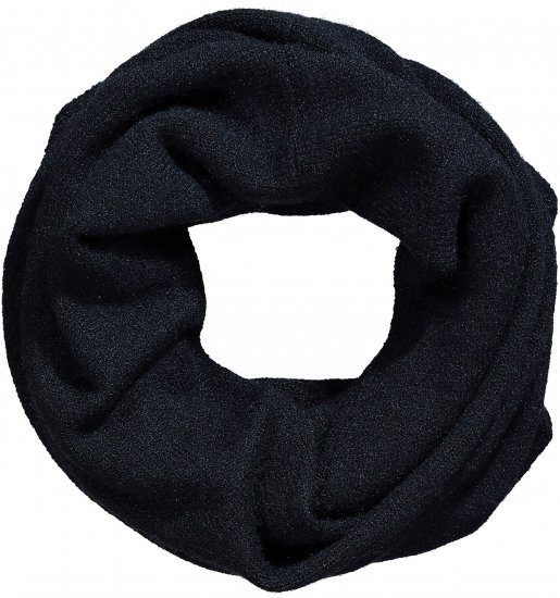 Ulla Popken Knit Infinity Scarf Navy - Aksesuarai - 