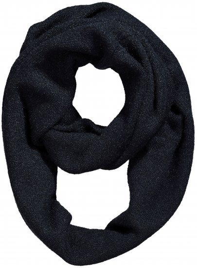 Ulla Popken Knit Infinity Scarf Navy - Aksesuarai - 