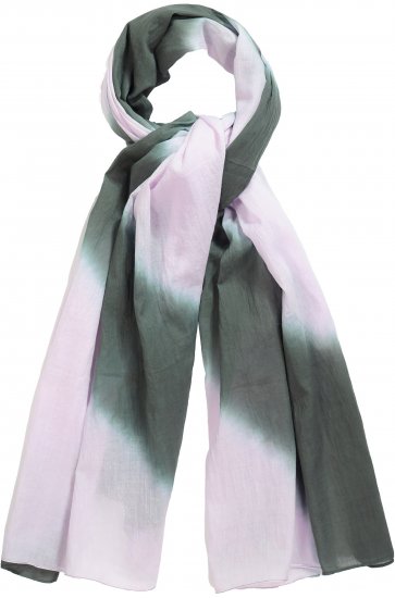 Ulla Popken Batik Striped Scarf Lavender - Aksesuarai - 