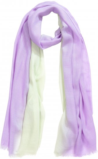 Ulla Popken Fringed Ombre Scarf Pistachio - Aksesuarai - 