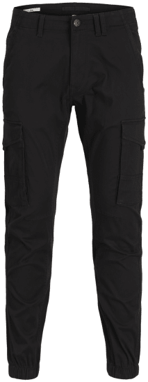Jack & Jones Paul Flake Cargo Pants Black - Džinsai ir kelnės - Džinsai ir Kelnės - W40-W70
