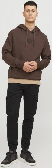 Jack & Jones Paul Flake Cargo Pants Black - Džinsai ir kelnės - Džinsai ir Kelnės - W40-W70