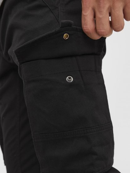Jack & Jones Paul Flake Cargo Pants Black - Džinsai ir kelnės - Džinsai ir Kelnės - W40-W70