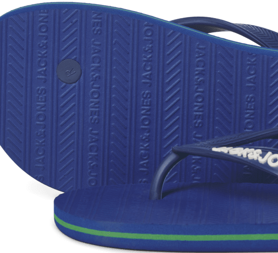 Jack & Jones Basic Flip Flop Slippers Blue Quartz - Vyriški batai 40-52 - 
