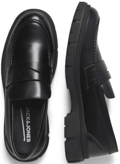 Jack & Jones Baker Loafers Anthracite - Vyriški batai 40-52 - 