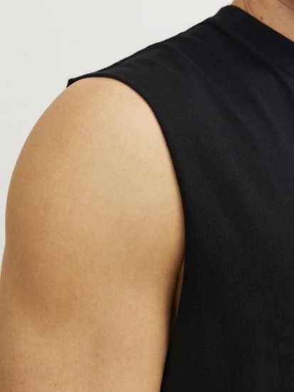 Jack & Jones VESTERBRO Sleeveless T-Shirt Black - Marškinėliai - Marškinėliai - 2XL-14XL