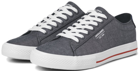 Jack & Jones Ryder Canvas Sneakers Chambray Blue - Vyriški batai 40-52 - 