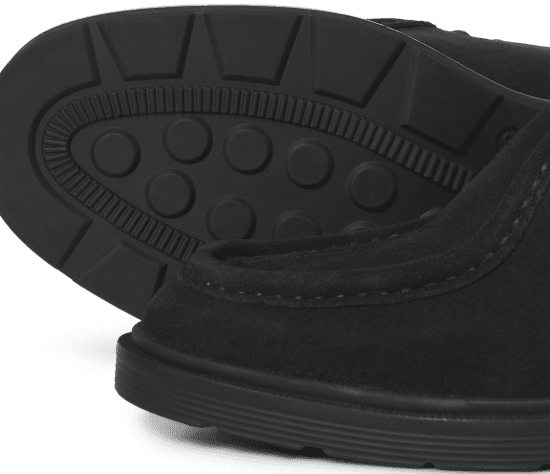 Jack & Jones Austin Suede Moc Black - Vyriški batai 40-52 - 